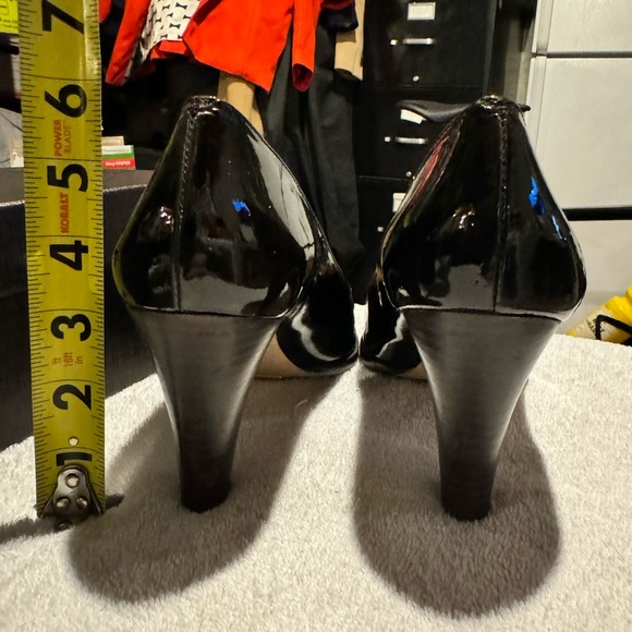 Call Hahn women’s Jenna Air high pump, dark toffee patent leather size 8 1/2 B - Picture 6 of 7